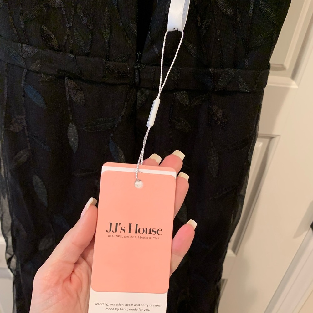 JJ’s House Black Formal Dress, Size 2, New with tags!